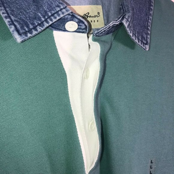 VTG Eddie Bauer Men's Short Sleeve Polo Shirt - Picture 3 of 8